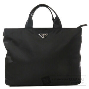 Prada Tessuto tote bag black saffiano leather